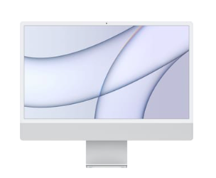 iMac 24 Puce Apple M1 CPU 8 cœurs GPU 7 cœurs 8GB SSD 256 GB GRIS